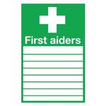 Signslab 300X200 First Aiders Pvc