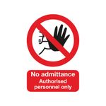 Signslab A5 No Admt Aut Pers Pvc