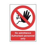 Signslab No Admt Auth Pers Sign A5