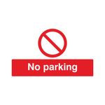 Signslab No Parking Pvc Ml01929R