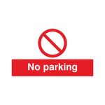 Signslab No Parking Pvc Ml01929R