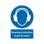 Signslab A4 Hear Prot M/B/Worn Pvc