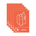 A5 Sign Plastics Only Pack Of 5