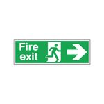 Fire Exit Safety Sign Running Man