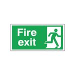 Fire Exit Right 150X300Mm S/A E98A/S