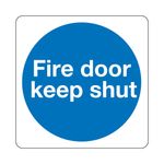 Mandatory Sign - Fire Door Keep Shut