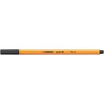Stabilo Point 88 Flnr Pen Black Pk10