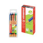 Stabilo Pbl Blu Pk10 + Foc Ast Pens