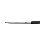 Lumocolor Pen Fine Non-Perm Blk Pk10