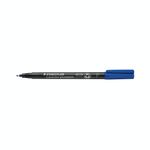 Lumocolor Pen Permanent Fn Blu Pk10