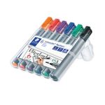 Staedtler Flipchart Marker Asst Pk6
