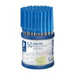 Staedtler Blue Med Stick Bpoint Pk50