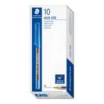 Staedtler 430 Medium Pen Blu Pk10