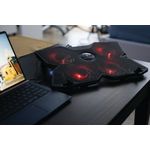 Surefire Bora Laptp Cooling Pad Red
