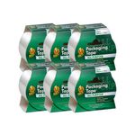 Ducktape Pkgg Tpe 50Mmx25M Clr Pk6