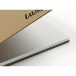 Silvine Luxpad Recyc Hb N/Bk A4 160P