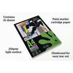 Artgecko Paint Pad A4 250Gsm 30Shts