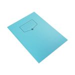 Silvine Rec Ex Bk 7Mm Sq A4 Blu Pk10