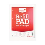 Silvine Refill Pad 320P R/M A4 Pk3
