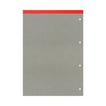 Silvine Hb Punched Refill Pad A4 Pk6