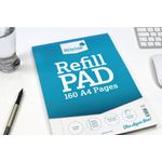 Silvine Narrow Rld Refill Pad A4 Pk6