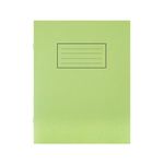 Silvine 9X7 Exer Books R/M Grn Pk10