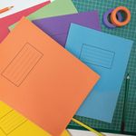 Silvine 9X7 Exer Books R/M Grn Pk10