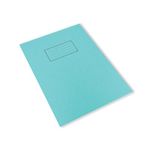 Silvine Plain Ex Book A4 Blu Pk10