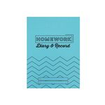 Silvine Homework Diary Recrd Bl Pk20