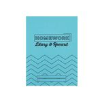 Silvine Homework Diary Recrd Bl Pk20