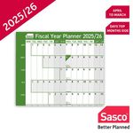 Sasco Fiscal Year Planner 2025-2026