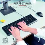 Trust Tkm-250 Wired Kboard/Mouse Set