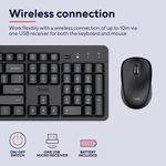 Trust Tkm-360 Wireless Keyboard Blk