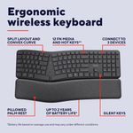 Trust Keyra Ergo Multi Wls Keyboard