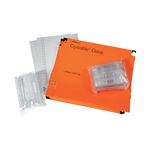 Rexel Crystalfile Lat File Org Pk25