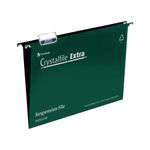 Rexel Crystalfile Susn File Grn Pk25