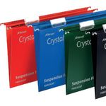 Rexel Crystalfile Susn File Grn Pk25