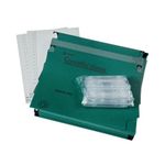 Rexel Crystalfile Lat File Grn Pk25