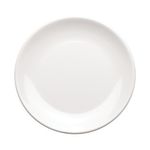Plate Round 7 Inch 18Cm Mela Wht Pk6