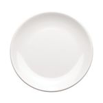 Plate Round 7 Inch 18Cm Mela Wht Pk6