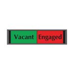 Sliding Sign Vacant/Engaged Self Adh