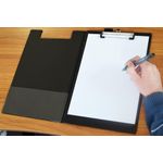 Seco Clipboard Foldover A4 Plus Blk
