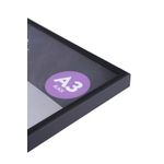 Seco Brushed Alum Frame 11Mm A3 Blk