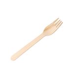 Disb Birch Wood Fork 16Cm Pk100