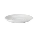 Pure White Dbl Well Saucer 15Cm Pk6