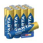 Varta Longlife Pwr Aaa Battery Pk12