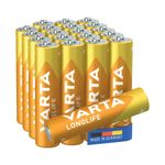 Varta Longlife Aaa Battery Pk20