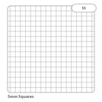 Rhino A4 Ex Book 5Mm Sq Yellow Pk50