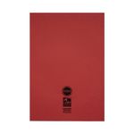 Exercise Book A4+ Plain Red Pk50