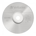 Verbatim Datalife + Cdrw812X Pk10